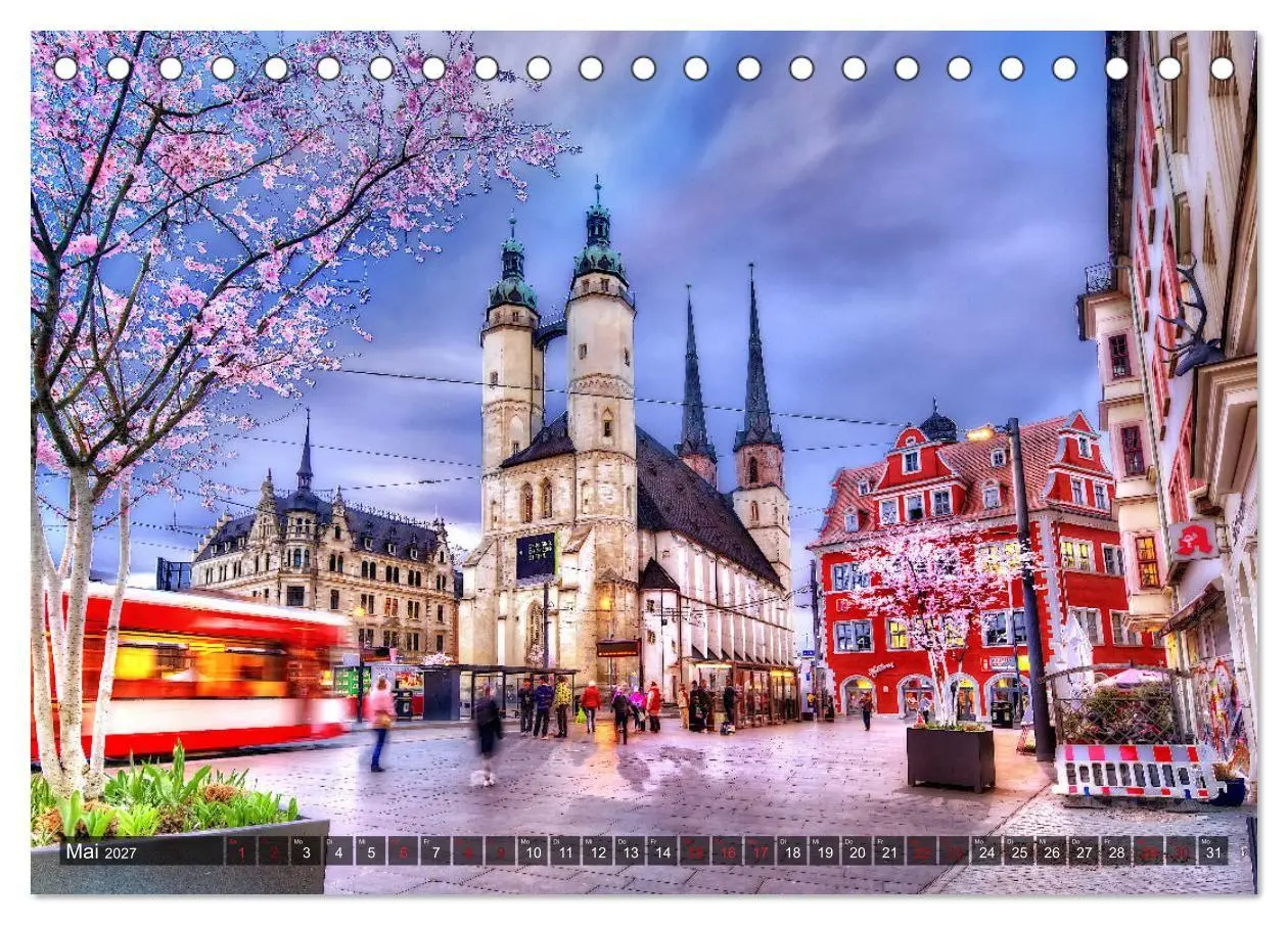 Bild: 9783569553859 | Mein schönes Halle Saale 2027 (Tischkalender 2027 DIN A5 quer),...