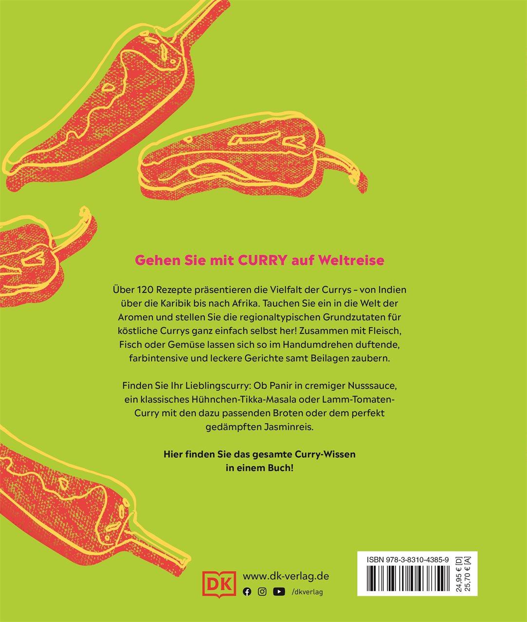 Rückseite: 9783831043859 | Curry | Die 120 besten Rezepte von Indien bis Afrika | Vivek Singh