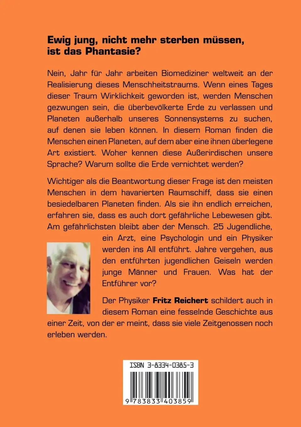 Rückseite: 9783833403859 | alpha Centauri - Die fremde Welt | Fritz Reichert | Taschenbuch | 2004