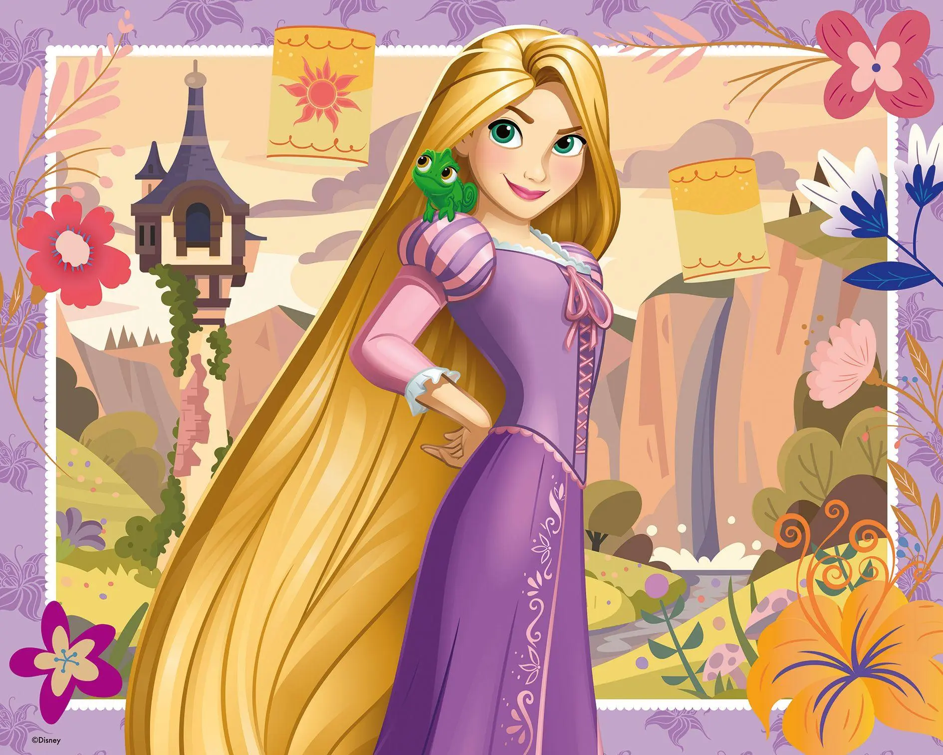 Cover: 4005555043959 | Kinderpuzzle 48 Teile - Disney Prinzessinnen - Prinzessin Rapunzel