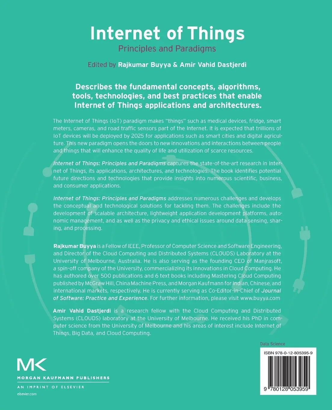 Rückseite: 9780128053959 | Internet of Things | Rajkuma Buyya | Taschenbuch | Englisch | 2016