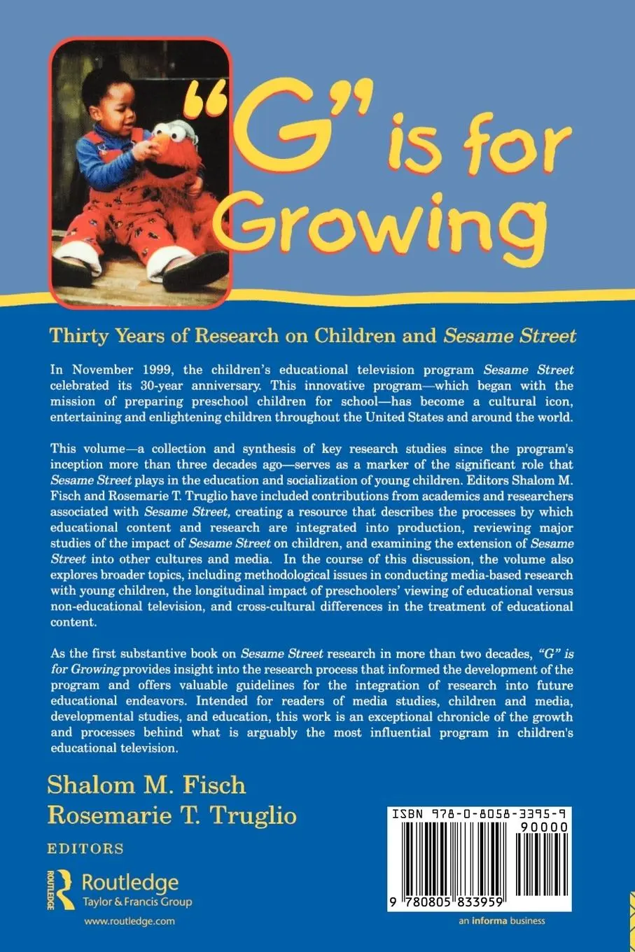 Rückseite: 9780805833959 | G Is for Growing | Shalom M. Fisch (u. a.) | Taschenbuch | Englisch