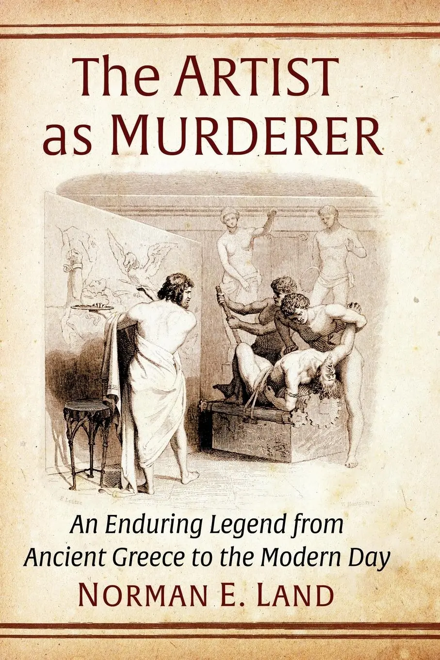 Cover: 9781476683959 | The Artist as Murderer | Norman E. Land | Taschenbuch | Englisch