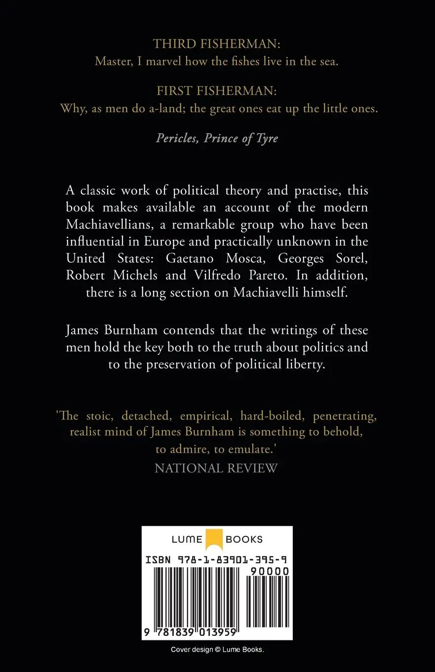 Rückseite: 9781839013959 | The Machiavellians | Defenders of Freedom | James Burnham | Buch
