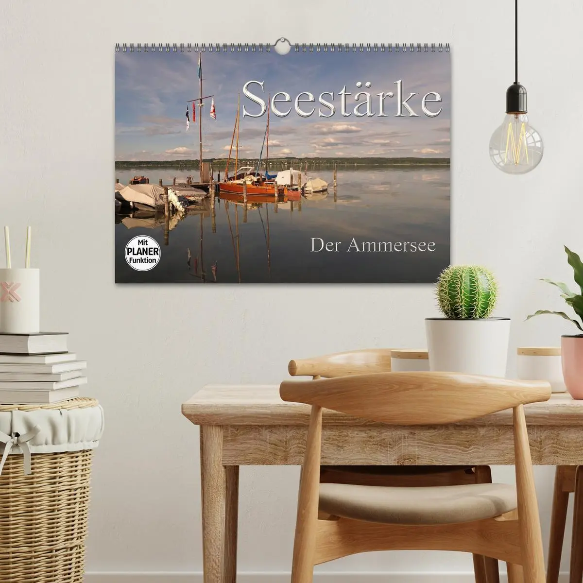 Bild: 9783457983959 | Seestärke - Der Ammersee (Wandkalender 2026 DIN A3 quer), CALVENDO...