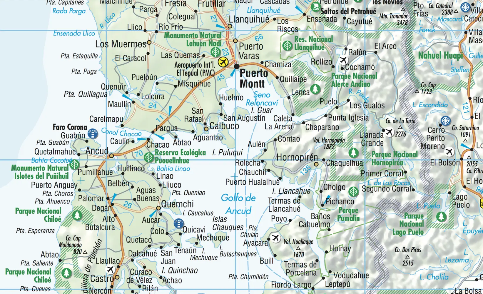 Bild: 9783866093959 | Borch Map Chile | (Land-)Karte | Mehrfarbendruck. Gefalzt | 2 S.
