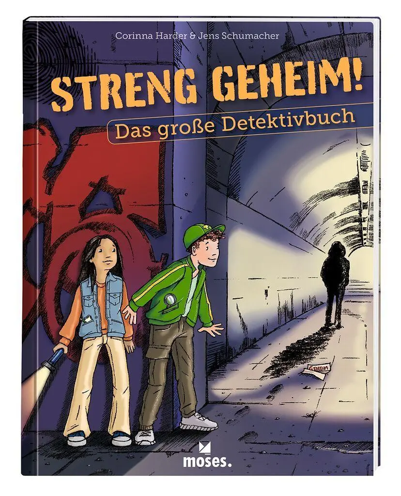Cover: 9783964553959 | Streng geheim! | Das große Detektivbuch | Corinna Harder (u. a.)