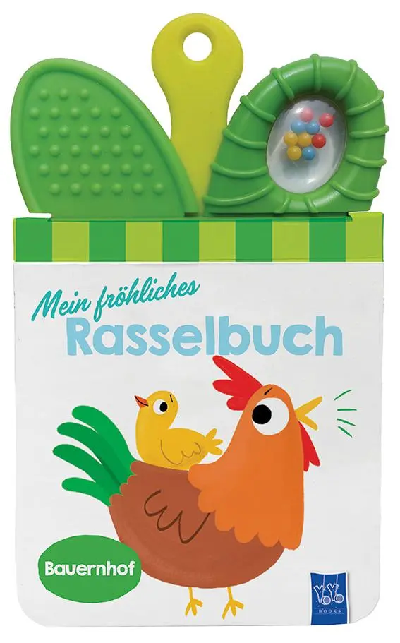 Cover: 9789464763959 | Mein fröhliches Rasselbuch - Bauernhof | Buch | 20 S. | Deutsch | 2024