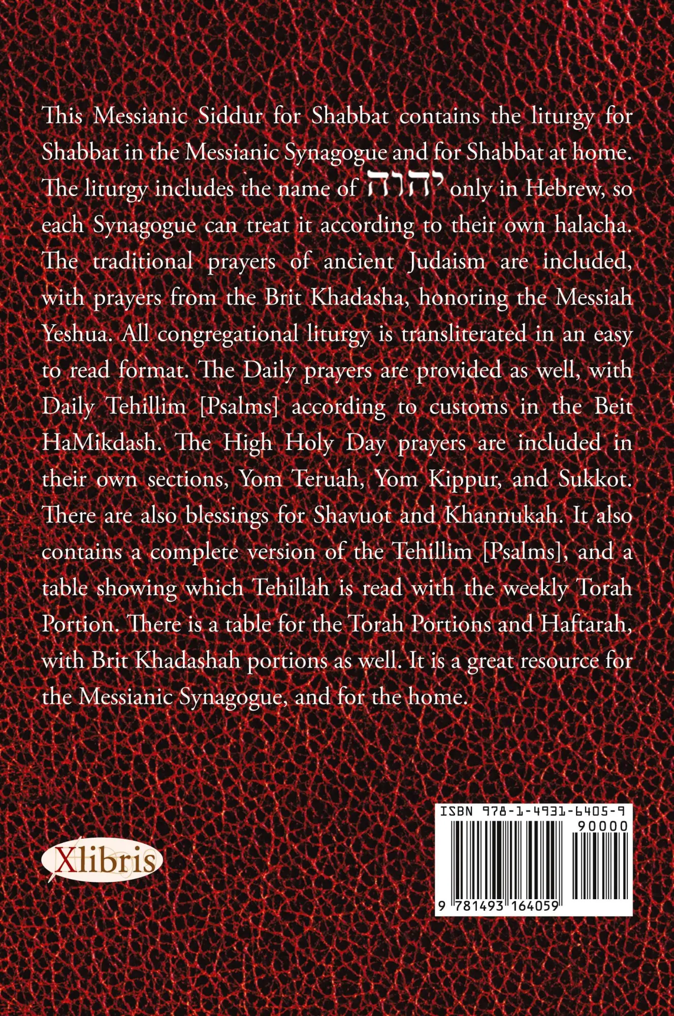 Cover: 9781493164059 | Messianic Siddur for Shabbat | Daniel Perek | Taschenbuch | Englisch