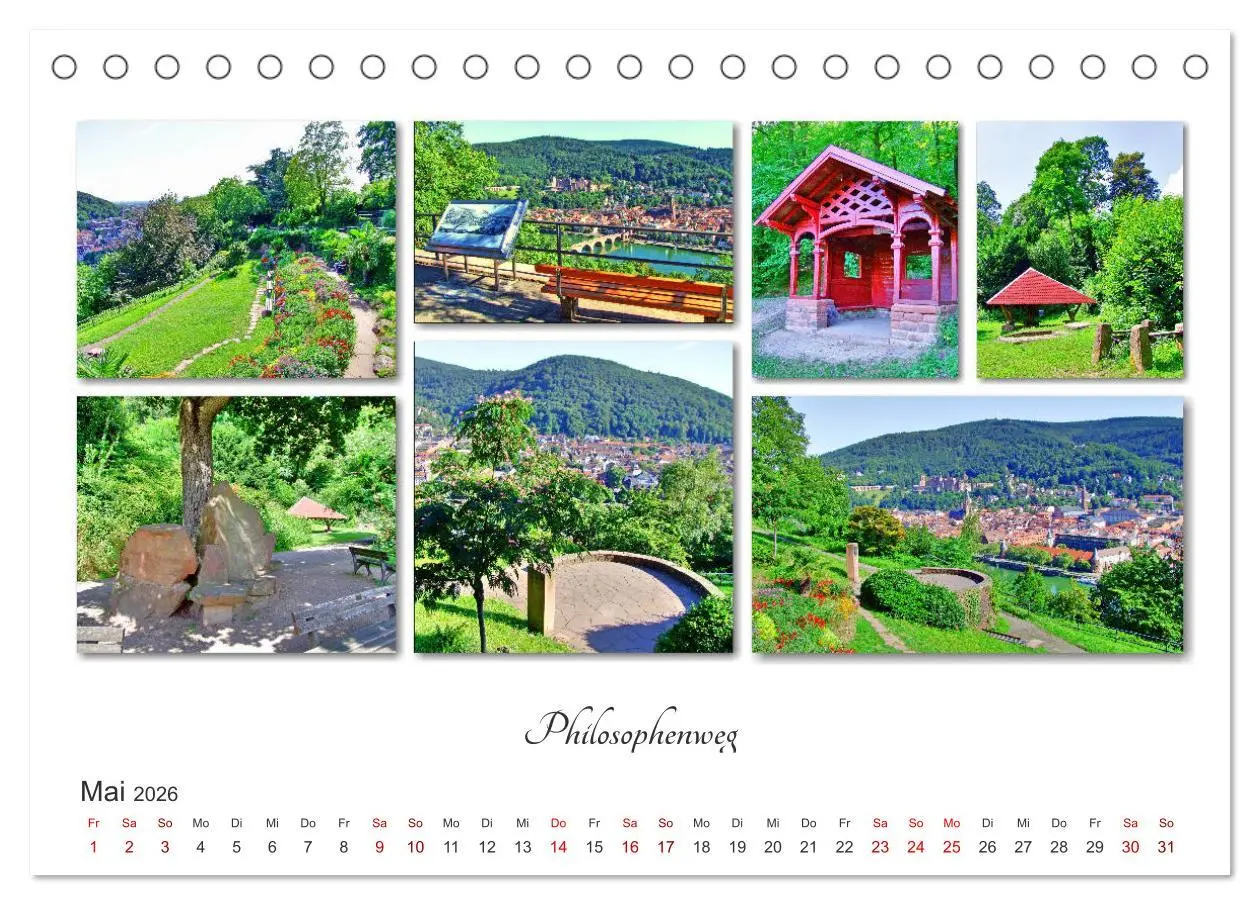 Bild: 9783457874059 | Heidelberg Fotocollagen (Tischkalender 2026 DIN A5 quer), CALVENDO...