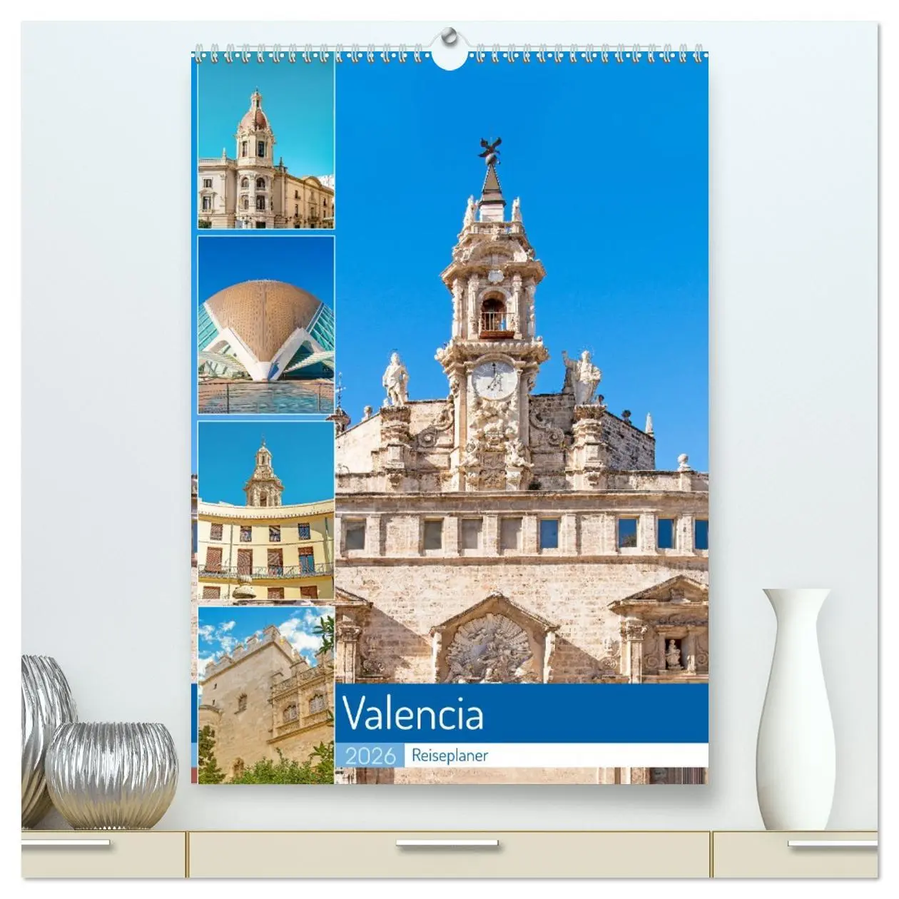 Cover: 9783516344059 | Valencia - Reiseplaner (hochwertiger Premium Wandkalender 2026 DIN...
