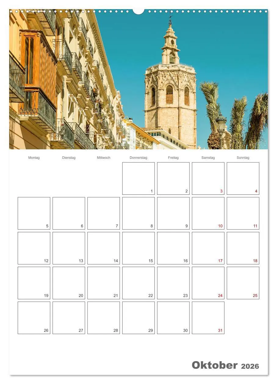 Bild: 9783516344059 | Valencia - Reiseplaner (hochwertiger Premium Wandkalender 2026 DIN...