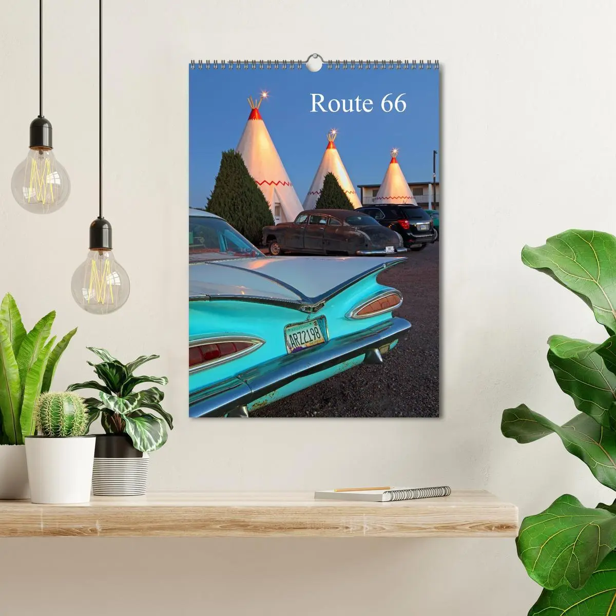 Bild: 9783516584059 | Route 66 (UK-Version) (Wall Calendar 2026 DIN A3 portrait),...