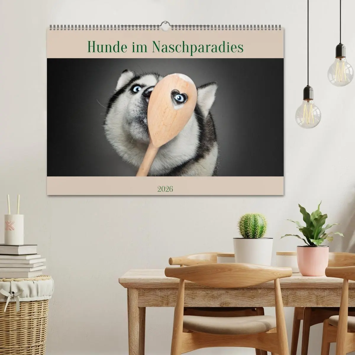 Bild: 9783516724059 | Hunde im Naschparadies (Wandkalender 2026 DIN A2 quer), CALVENDO...