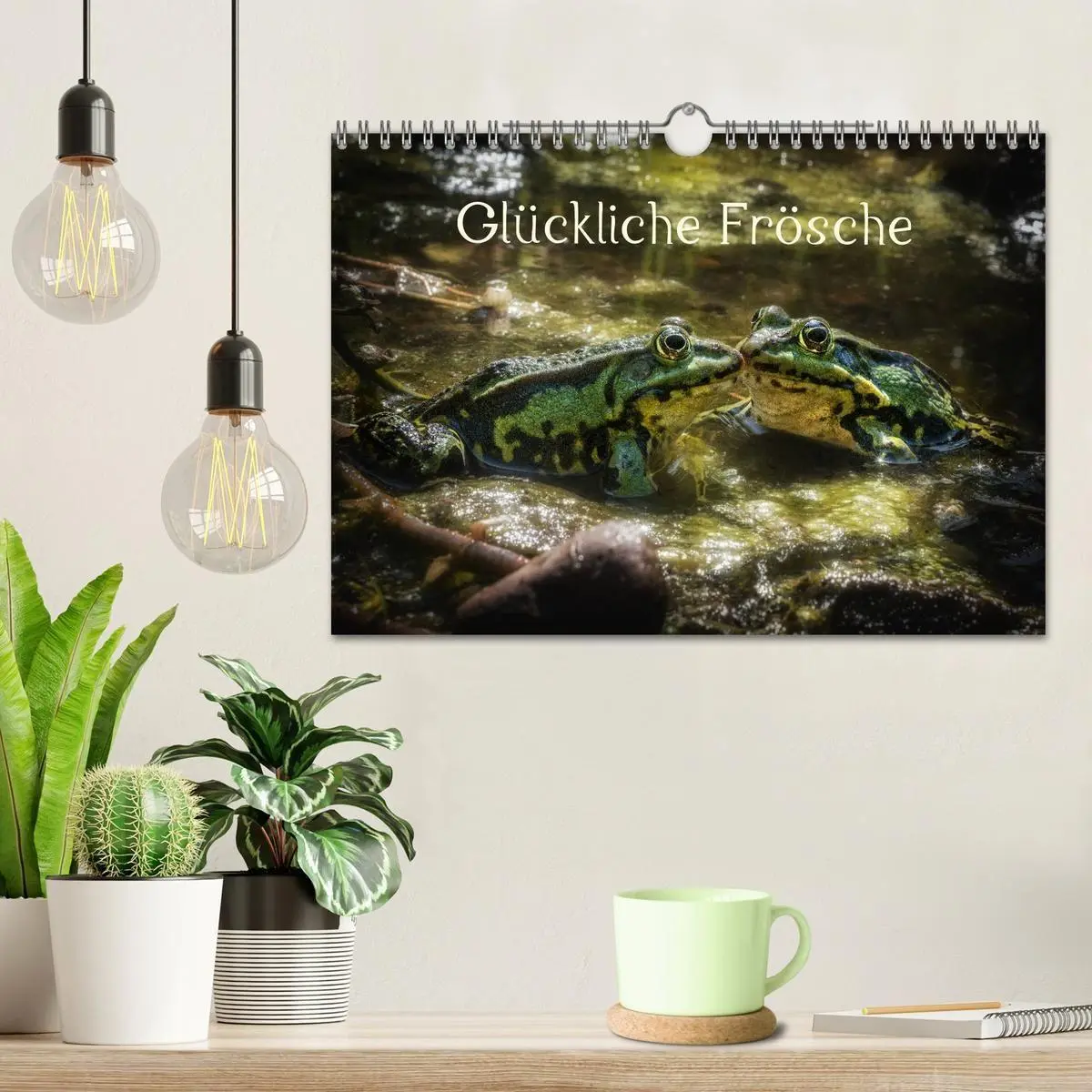 Bild: 9783569744059 | Glückliche Frösche (Wandkalender 2027 DIN A4 quer), CALVENDO...
