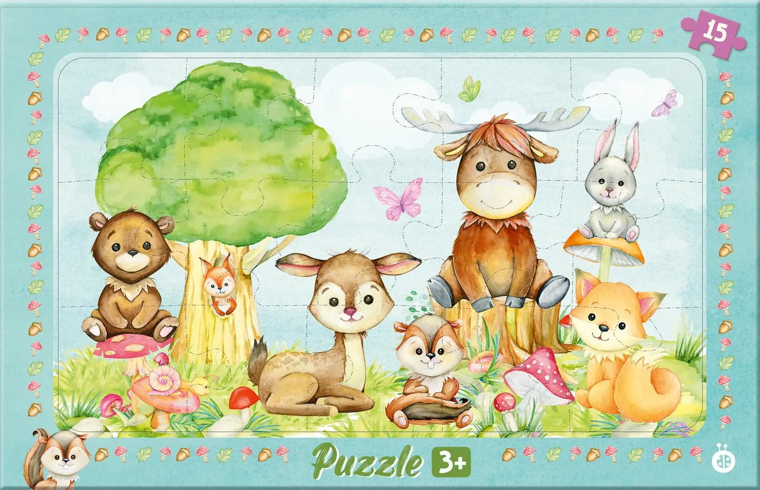Cover: 4251901504159 | Trötsch Rahmenpuzzle Waldfreunde | Trötsch Verlag GmbH &amp; Co.KG | Spiel