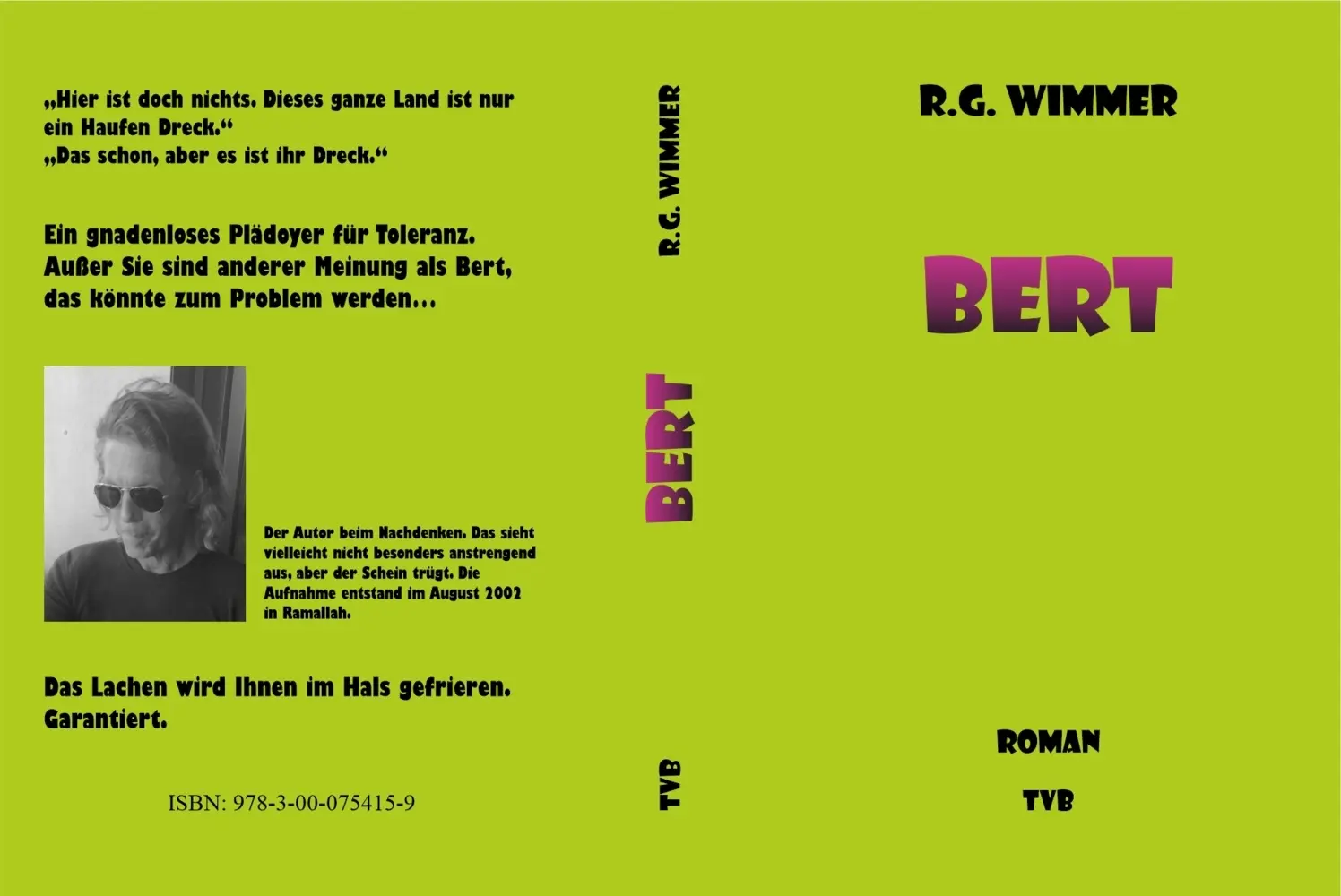Cover: 9783000754159 | Bert | Robert Georg Wimmer | Taschenbuch | Deutsch | Triturus