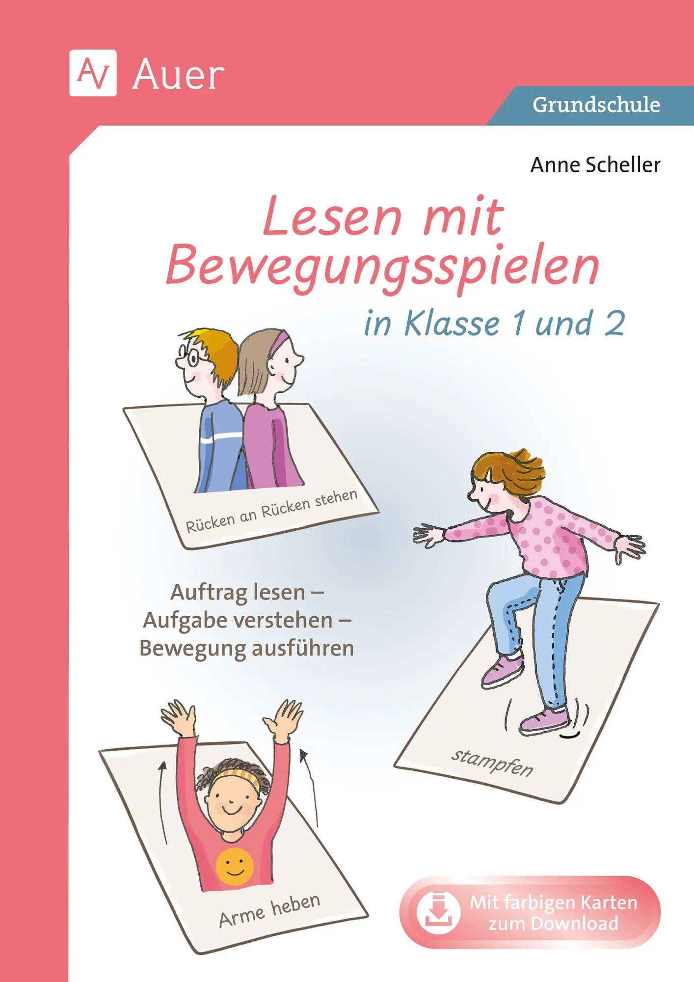 Cover: 9783403094159 | Lesen mit Bewegungsspielen in Klasse 1 und 2 | Bundle | 1 Broschüre