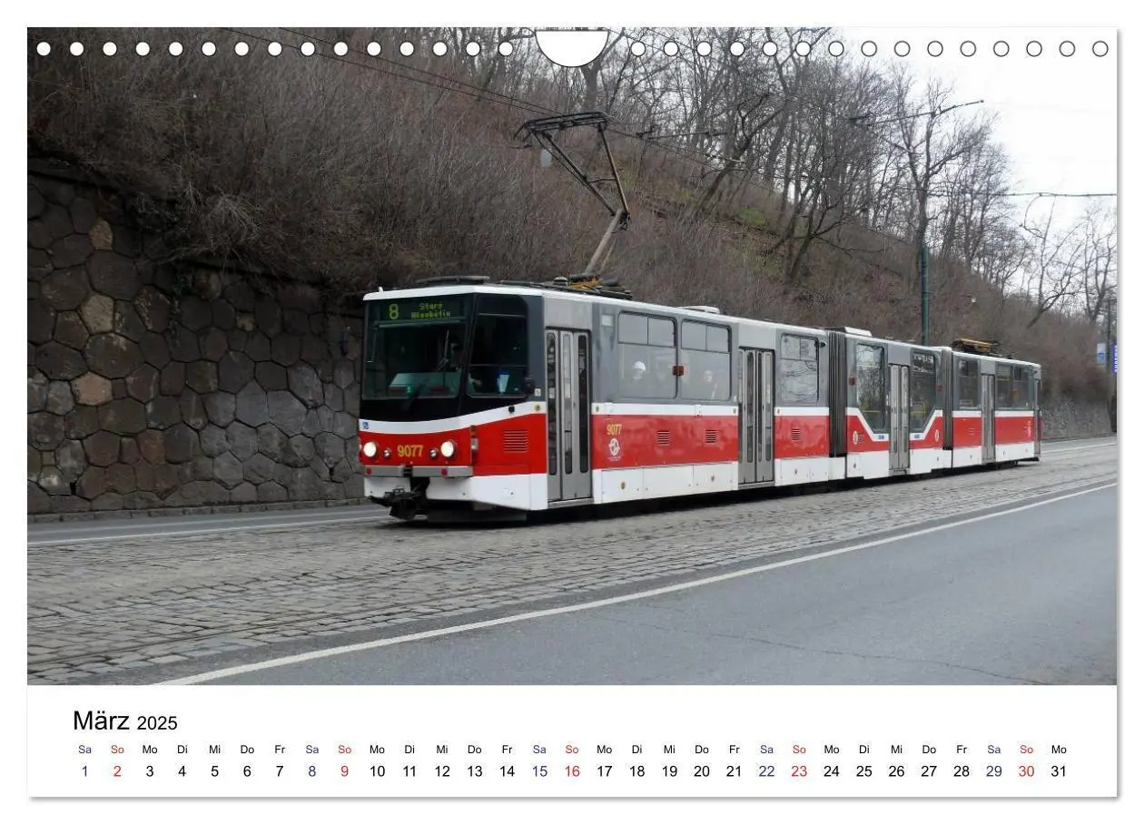Bild: 9783435464159 | Straßenbahnen in Europa (Wandkalender 2025 DIN A4 quer), CALVENDO...