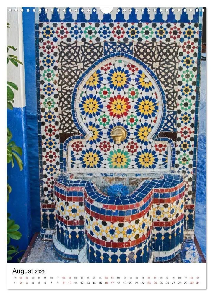 Bild: 9783457004159 | Marokko - Chefchaouen (Wandkalender 2025 DIN A3 hoch), CALVENDO...