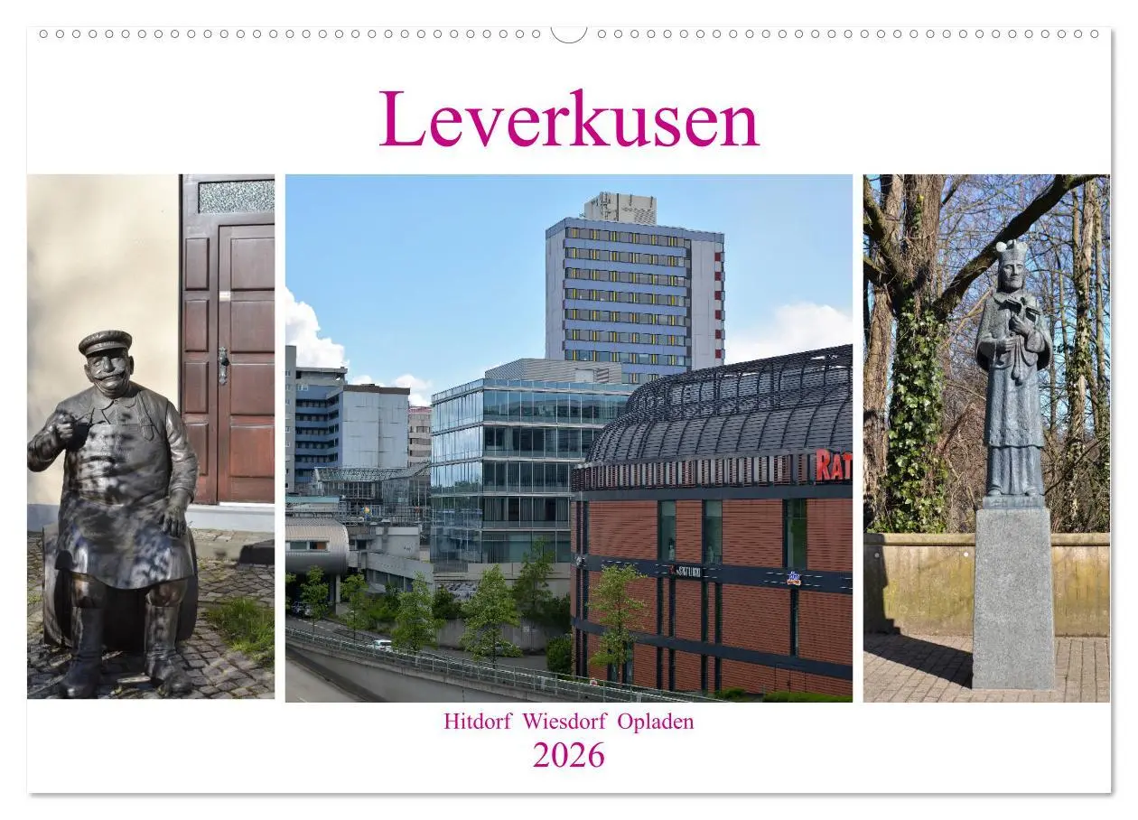 Cover: 9783457794159 | Leverkusen Hitdorf Wiesdorf Opladen (Wandkalender 2026 DIN A2...