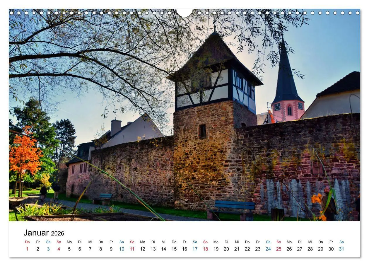 Bild: 9783457864159 | Michelstadt - Fachwerkromantik im Odenwald (Wandkalender 2026 DIN...