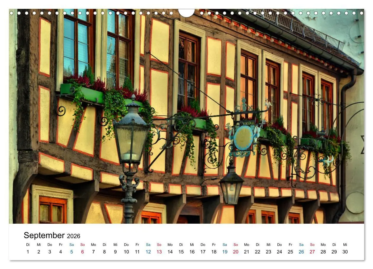 Bild: 9783457864159 | Michelstadt - Fachwerkromantik im Odenwald (Wandkalender 2026 DIN...