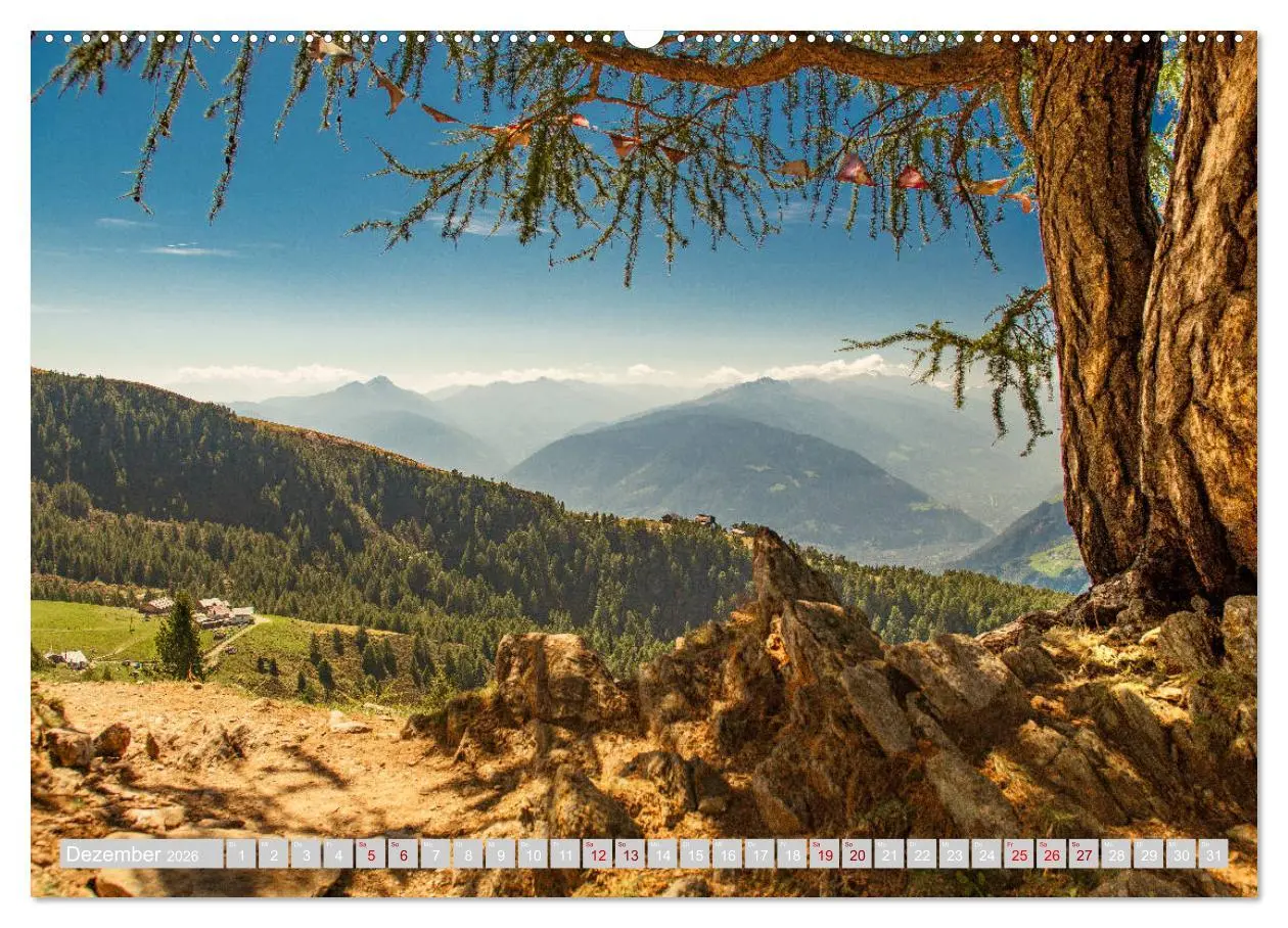 Bild: 9783457934159 | Sommer - Sonne - Schenna (Wandkalender 2026 DIN A2 quer), CALVENDO...