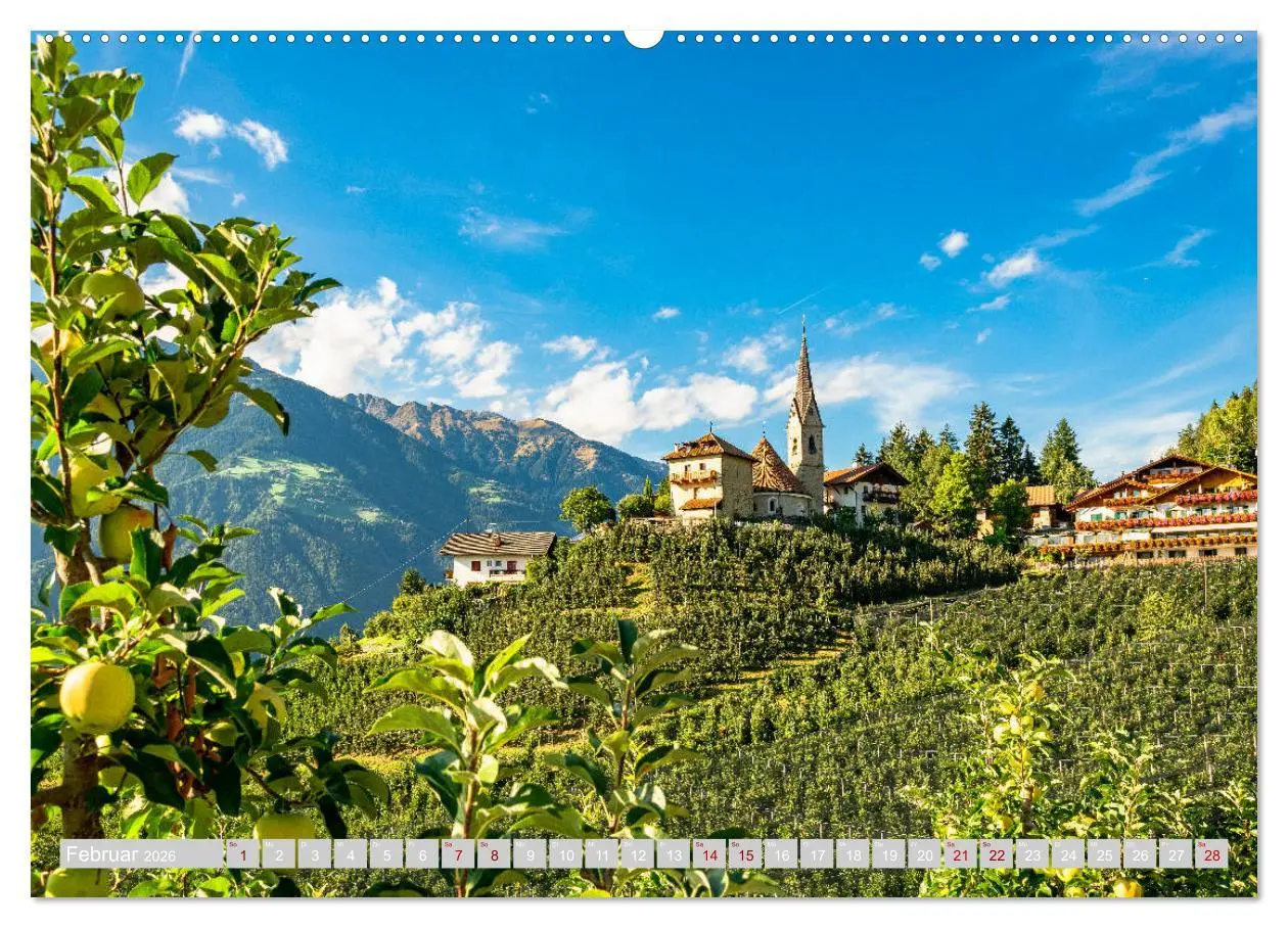 Bild: 9783457934159 | Sommer - Sonne - Schenna (Wandkalender 2026 DIN A2 quer), CALVENDO...