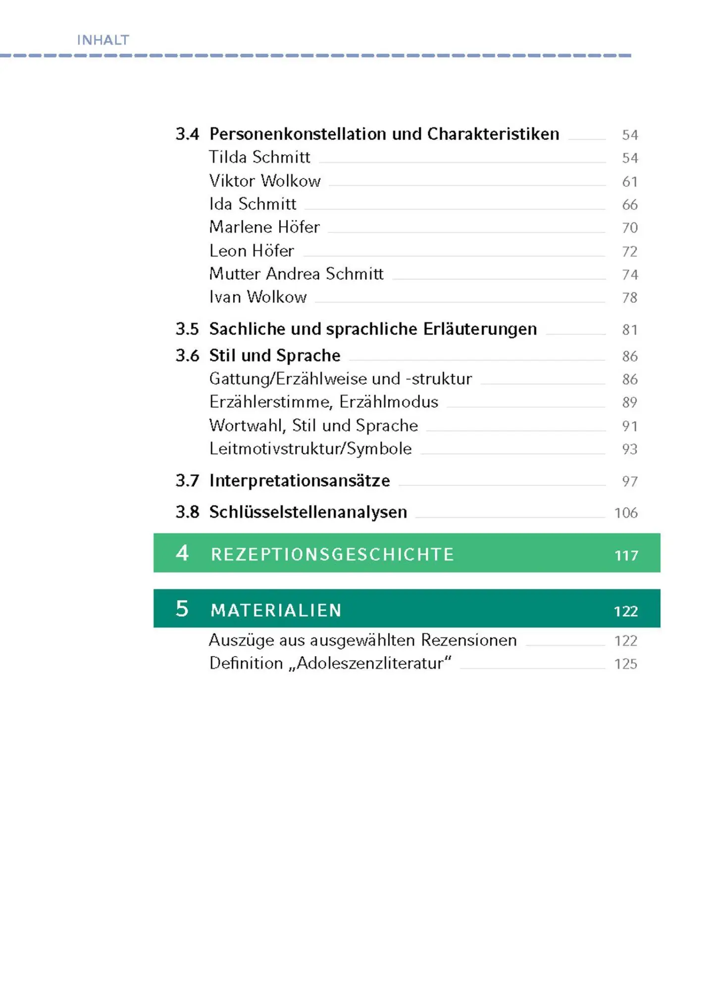 Bild: 9783129304259 | 22 Bahnen von Caroline Wahl - Textanalyse und Interpretation | Wahl