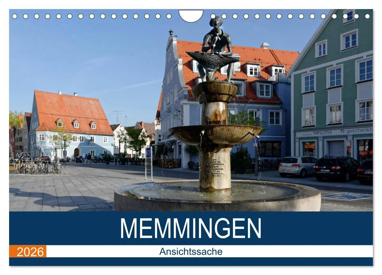 Cover: 9783457924259 | Memmingen - Ansichtssache (Wandkalender 2026 DIN A4 quer), CALVENDO...