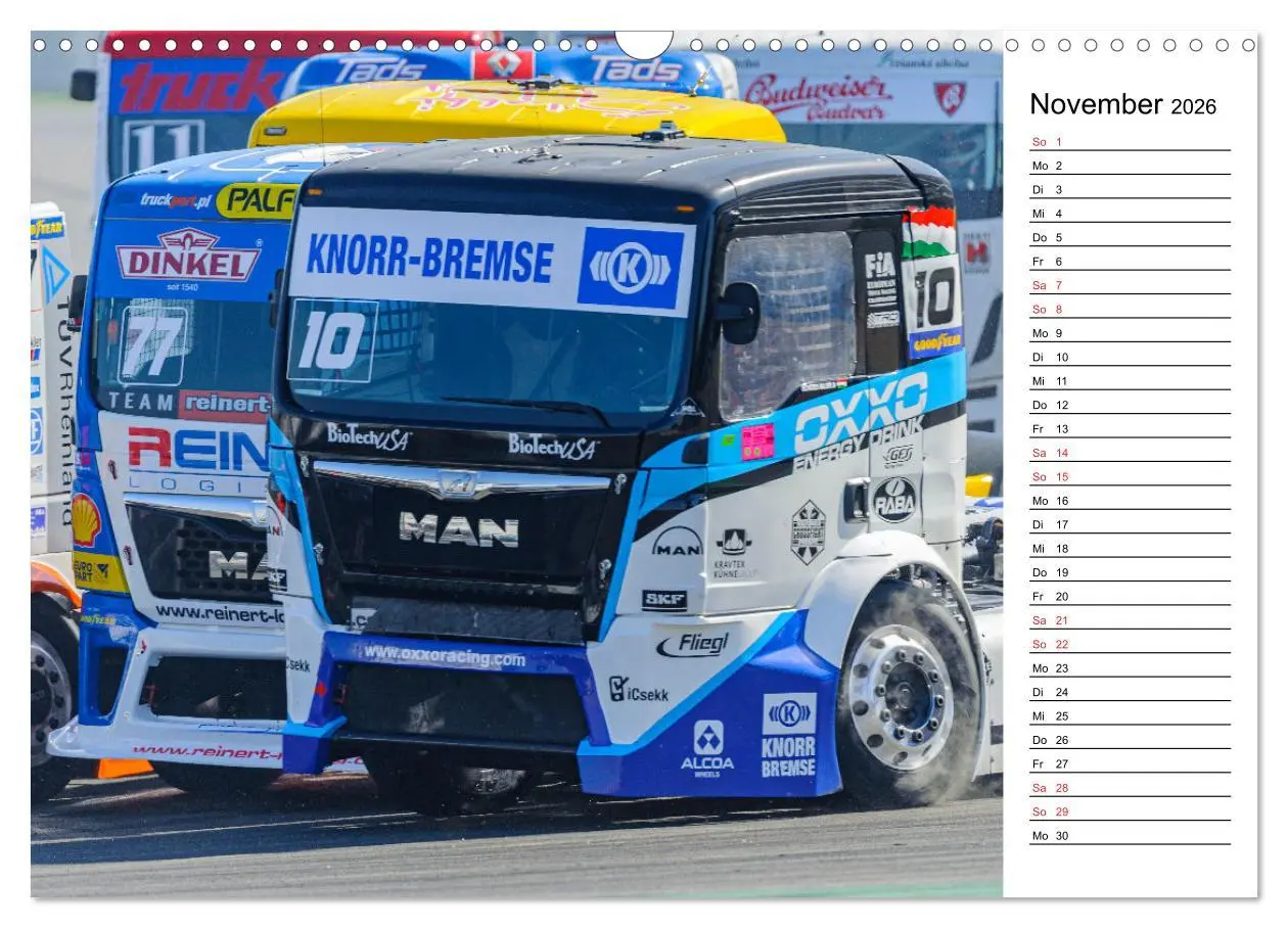 Bild: 9783516014259 | Faszination Truck Rennsport (Wandkalender 2026 DIN A3 quer),...