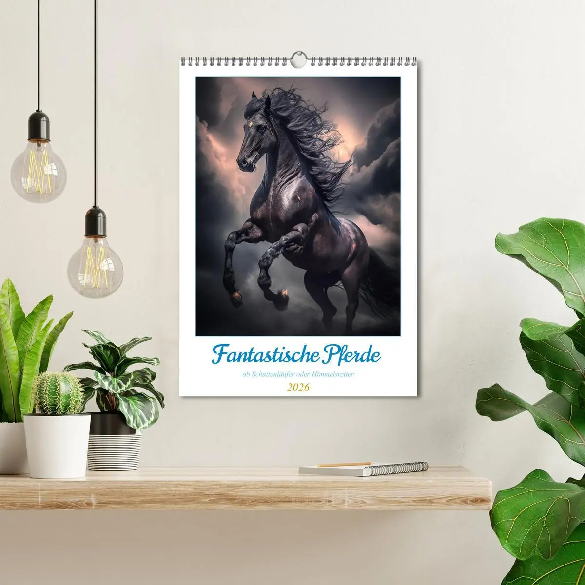 Bild: 9783516324259 | Fantastische Pferde (Wandkalender 2026 DIN A3 hoch), CALVENDO...