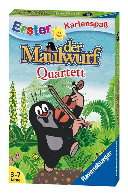 Cover: 4005556204359 | Der Maulwurf Quartett (Kartenspiel) | Zdenek Miler | Spiel | Spiel