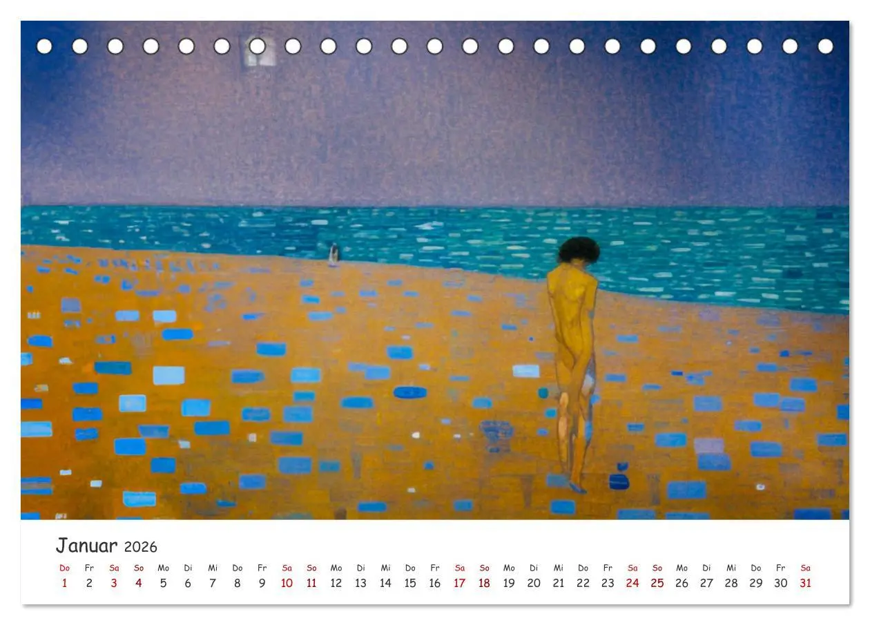 Bild: 9783457534359 | Ostsee Kunstwerke (Tischkalender 2026 DIN A5 quer), CALVENDO...