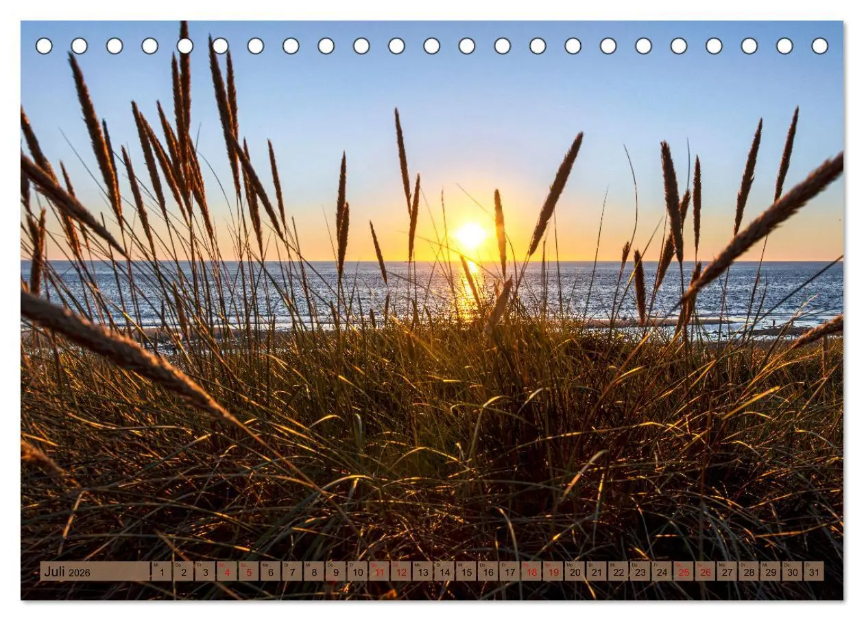 Bild: 9783457604359 | Nordsee - Sehnsuchtskalender zu Strand und Meer (Tischkalender 2026...
