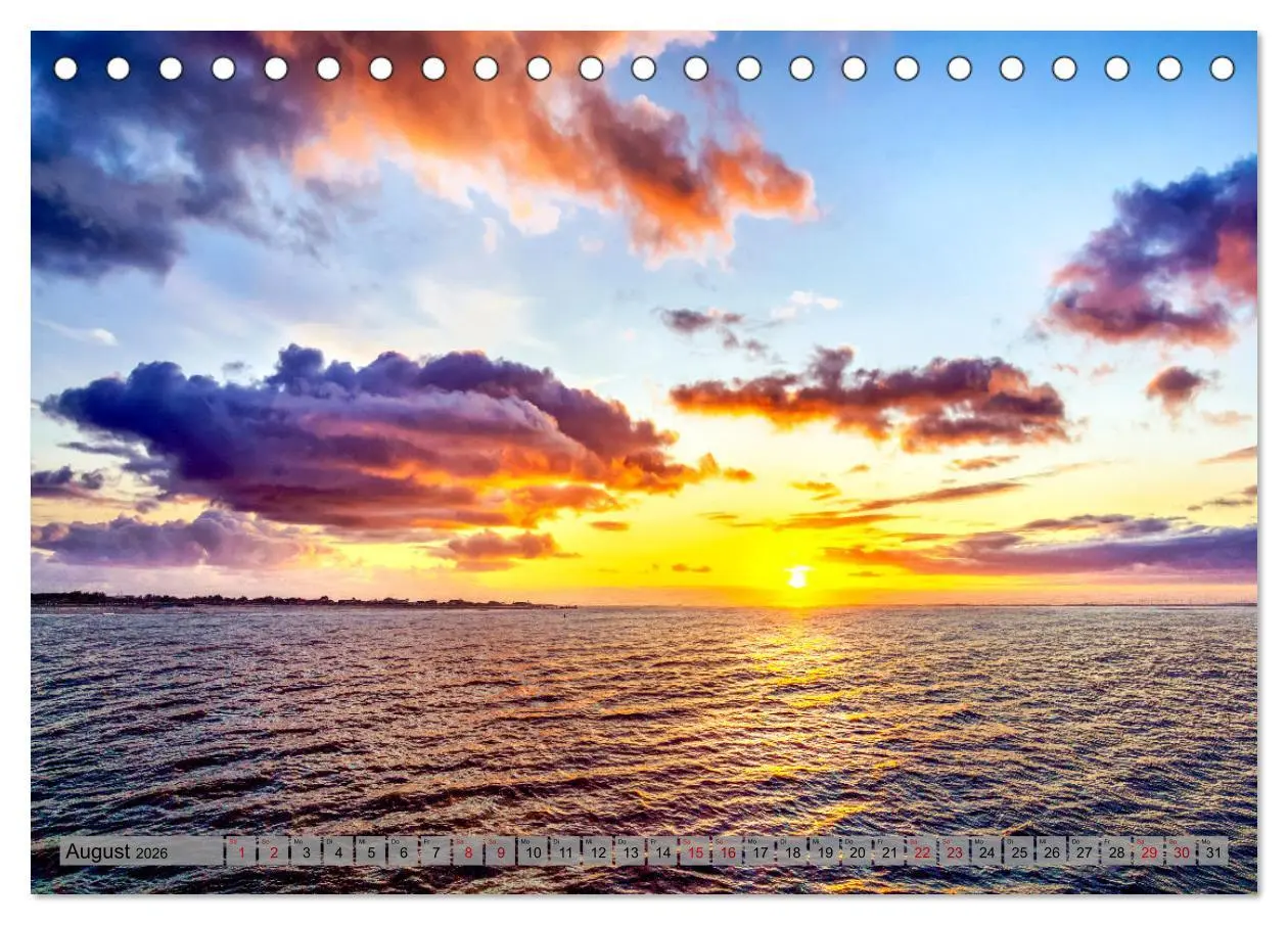 Bild: 9783457604359 | Nordsee - Sehnsuchtskalender zu Strand und Meer (Tischkalender 2026...