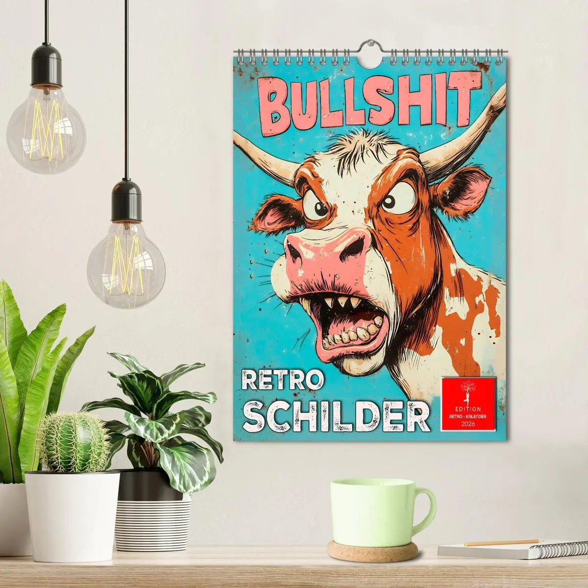 Bild: 9783516244359 | Retro Schilder (Wandkalender 2026 DIN A4 hoch), CALVENDO...