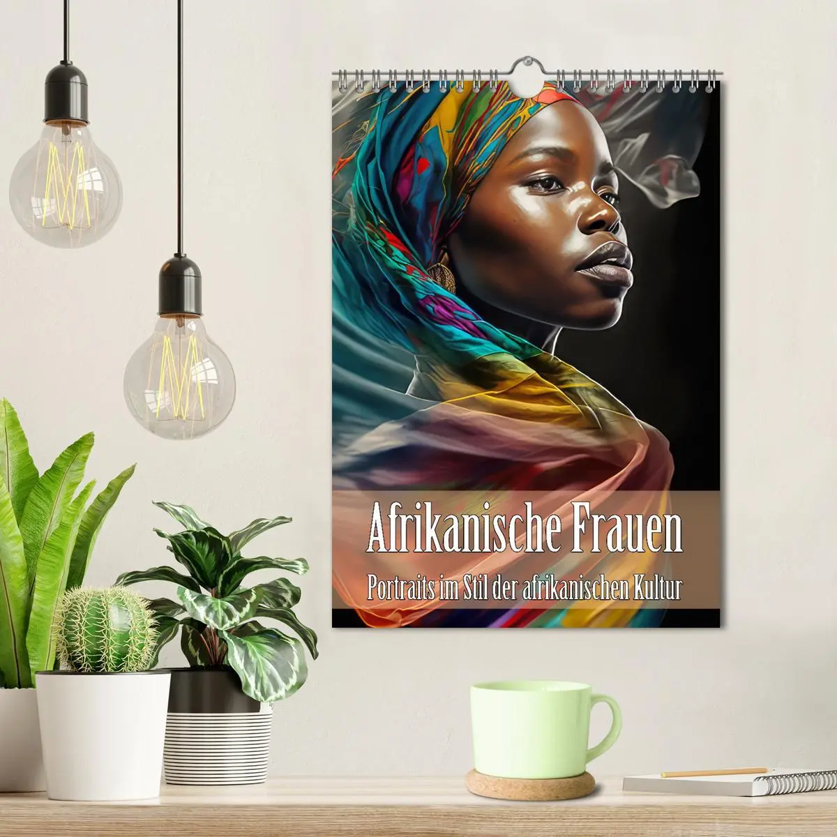 Bild: 9783516314359 | Afrikanische Frauen - Portraits im Stil der afrikanischen Kultur...