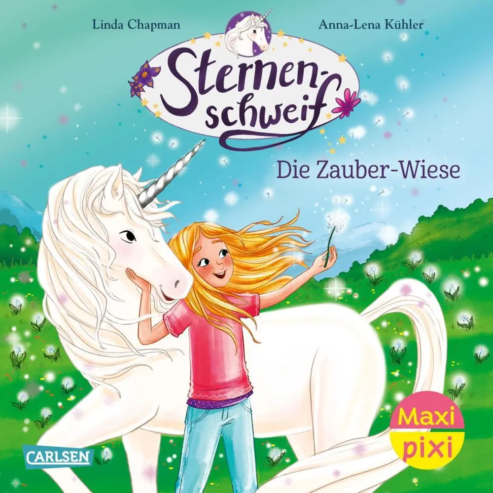 Cover: 9783551034359 | Maxi Pixi 516: Sternenschweif. Die Zauber-Wiese | Chapman (u. a.)