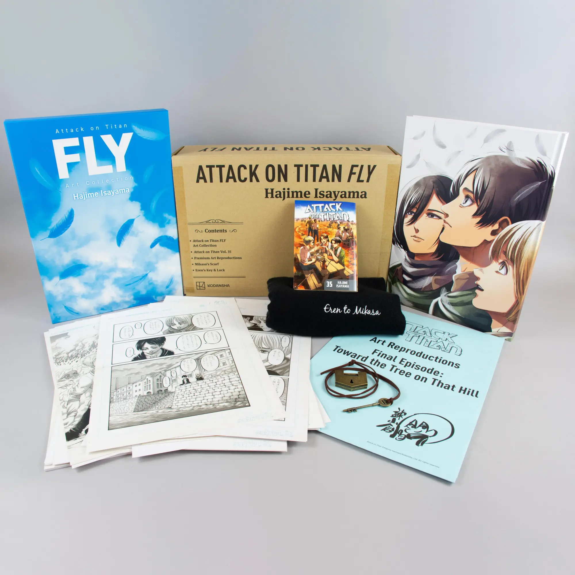Cover: 9798888774359 | Attack on Titan 35: Fly Collector's Box Set | Hajime Isayama | Box