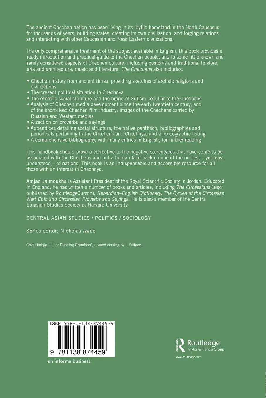 Rückseite: 9781138874459 | The Chechens | A Handbook | Amjad Jaimoukha | Taschenbuch | Englisch