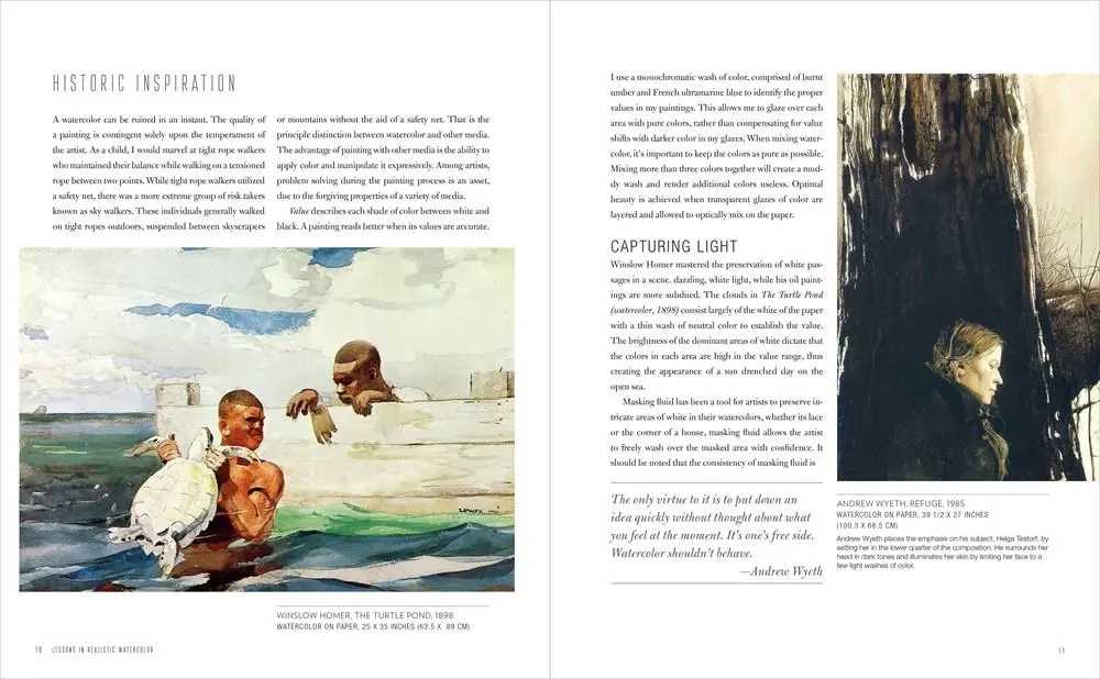 Bild: 9781580934459 | Lessons in Realistic Watercolor | Mario Andres Robinson | Taschenbuch