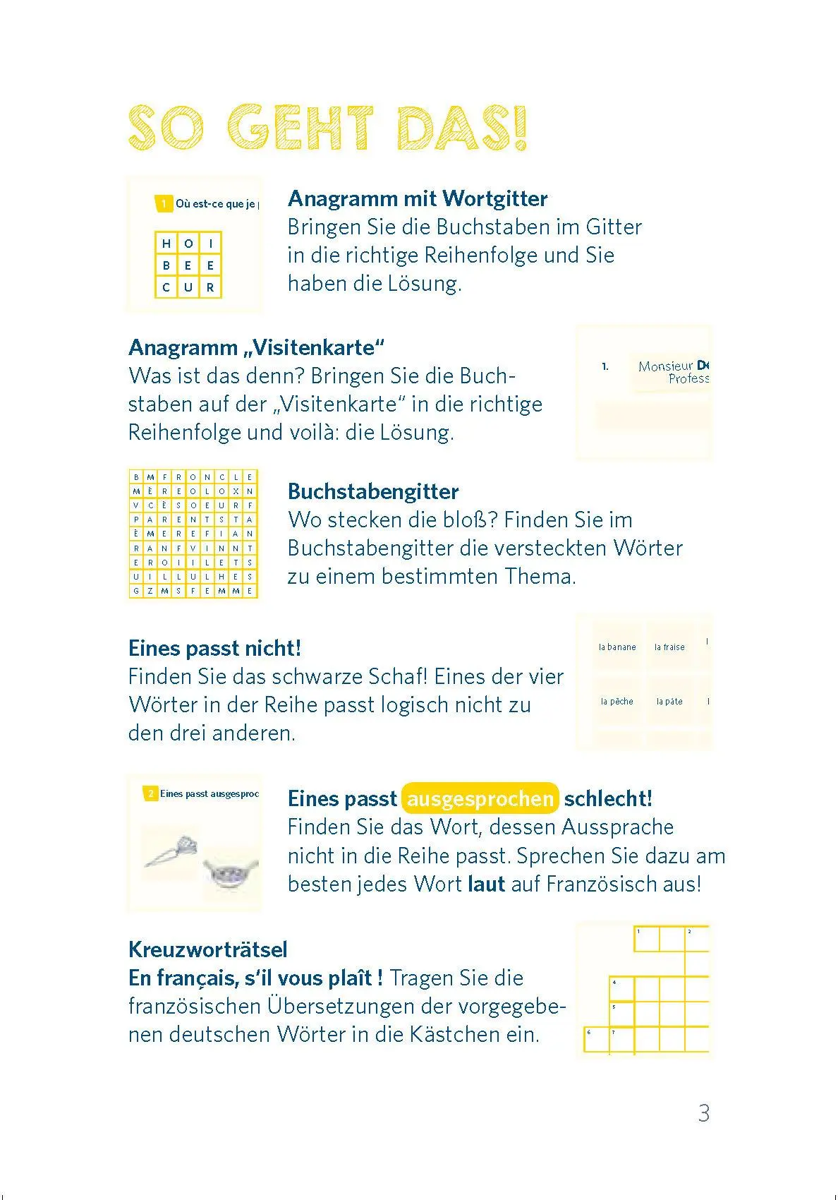 Bild: 9783125634459 | Langenscheidt Pocket-Sprachrätsel Französisch | Fabienne Schreitmüller