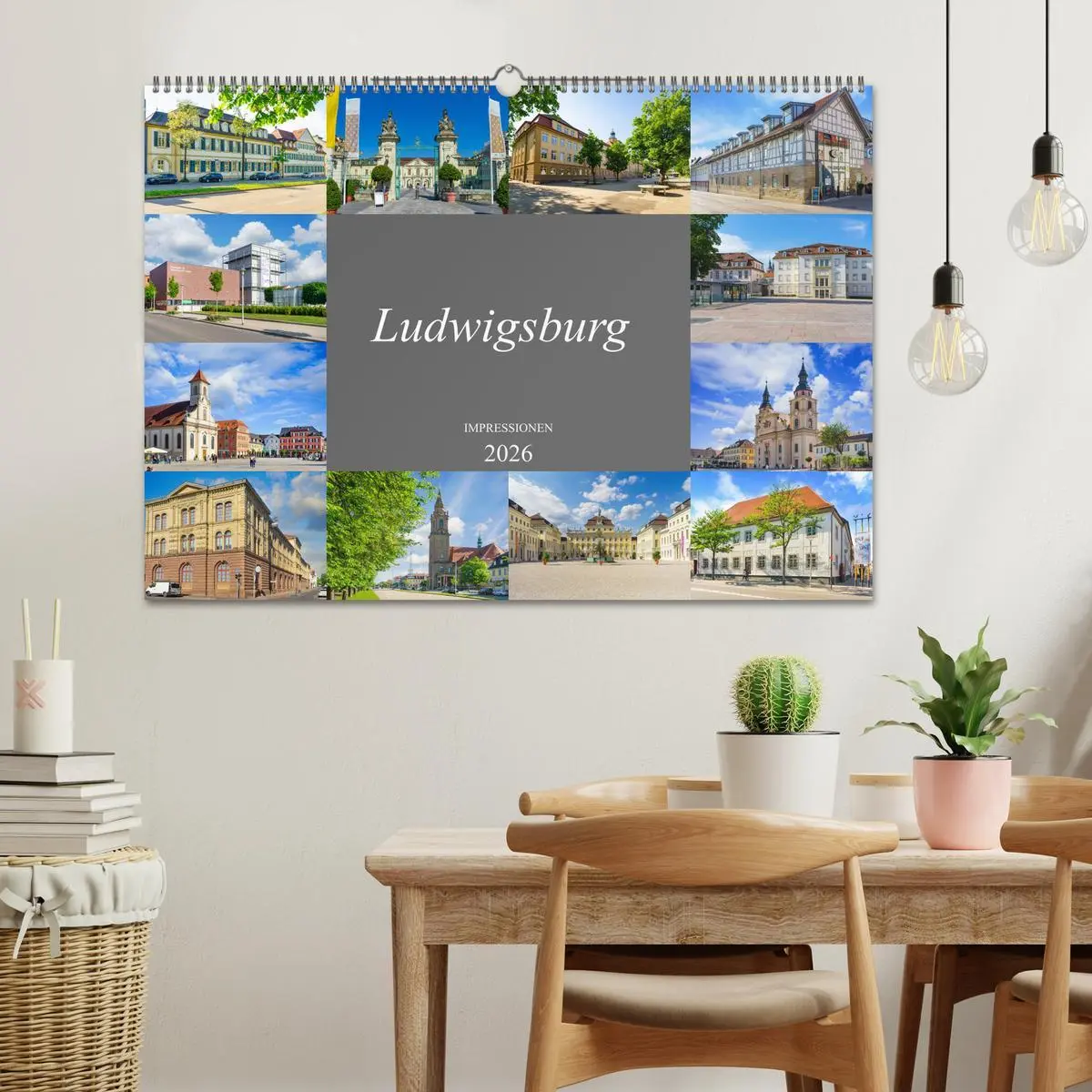 Bild: 9783457454459 | Ludwigsburg Impressionen (Wandkalender 2026 DIN A2 quer), CALVENDO...