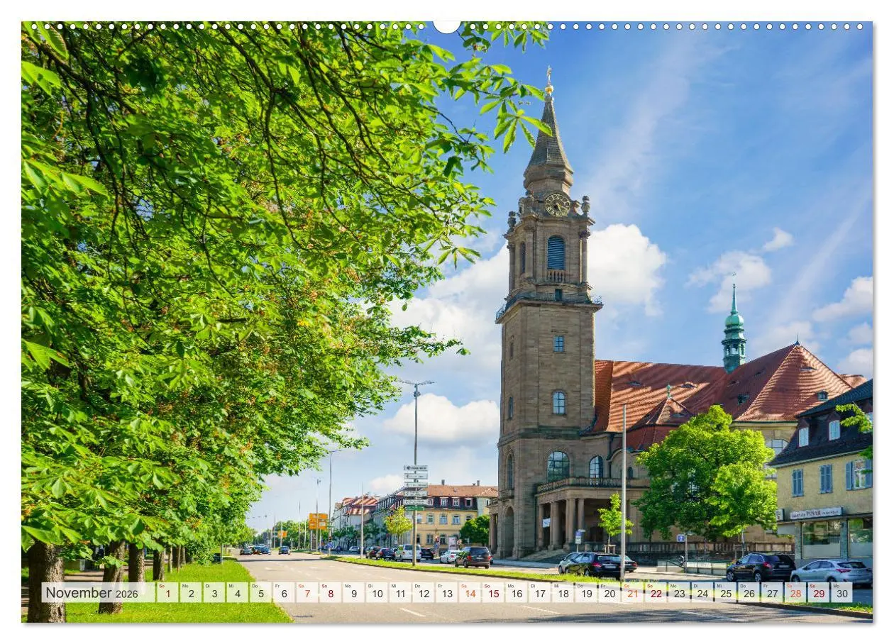 Bild: 9783457454459 | Ludwigsburg Impressionen (Wandkalender 2026 DIN A2 quer), CALVENDO...