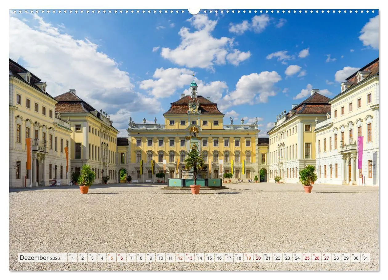 Bild: 9783457454459 | Ludwigsburg Impressionen (Wandkalender 2026 DIN A2 quer), CALVENDO...