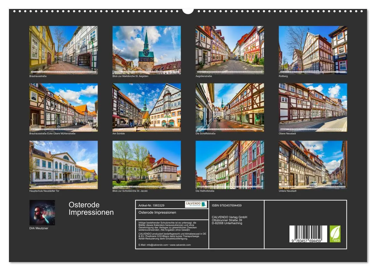 Bild: 9783457694459 | Osterode Impressionen (hochwertiger Premium Wandkalender 2026 DIN...