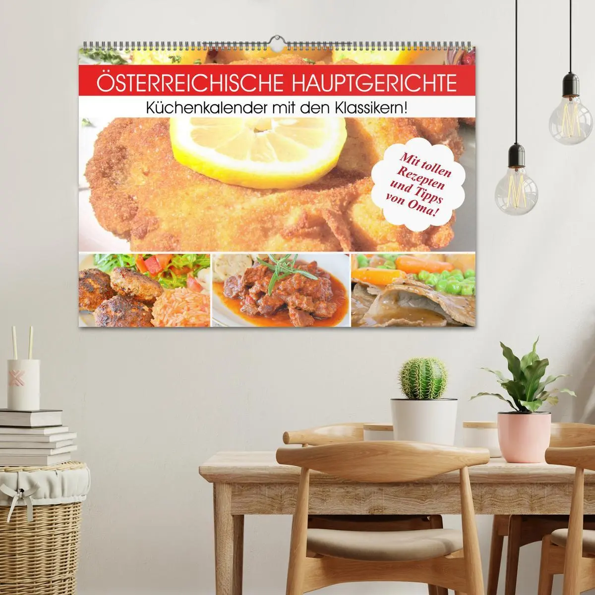 Bild: 9783457764459 | Österreichische Hauptgerichte. Küchenkalender mit den Klassikern!...