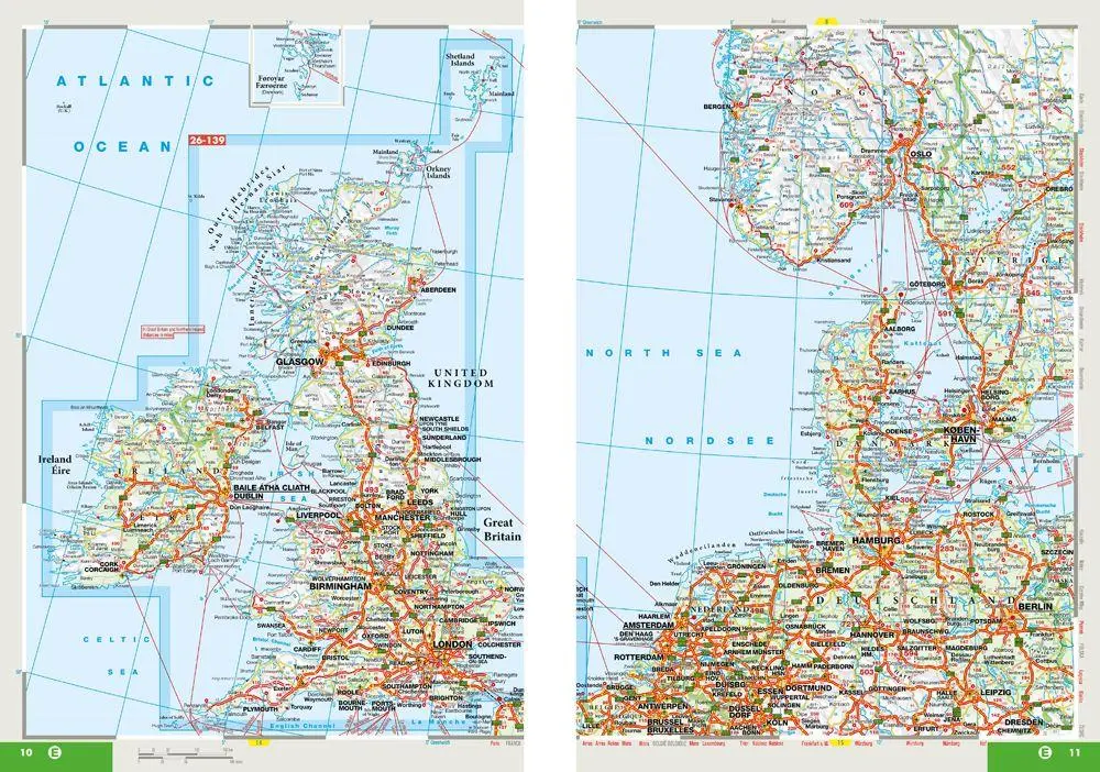Bild: 9783575024459 | MARCO POLO Reiseatlas Großbritannien, Irland 1:300.000 | Taschenbuch